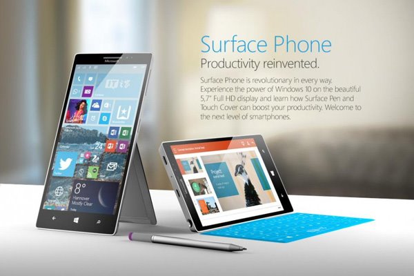 Surface Phone，有键盘盖更主机？