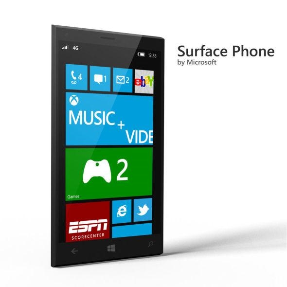 折叠屏设计、运行exe！微软Surface Phone纸面现身