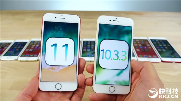 iPhone 5S/6/6S/SE/7升iOS11前后速度对比：老款悲催